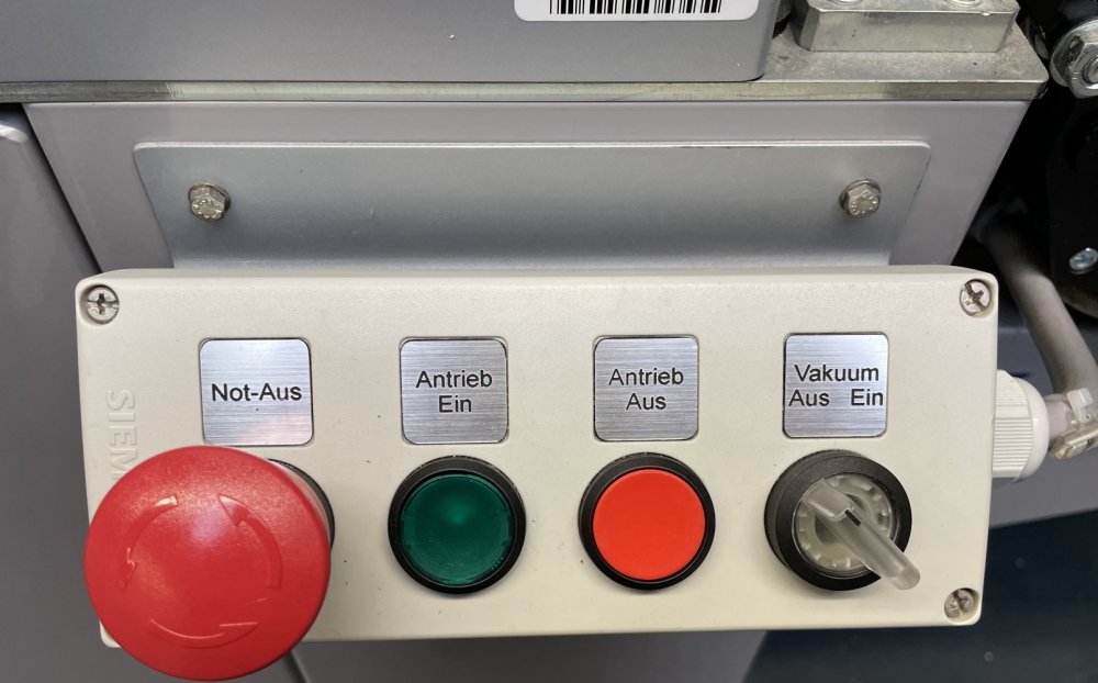 HVS TFM-FM 75-4 - KS Prospektfalzgerät