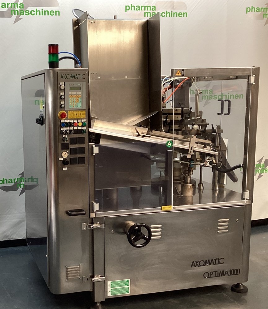AXOMATIC OPTIMA 1000 Tubenfüll- und Verschließmaschine (Kunststofftuben)