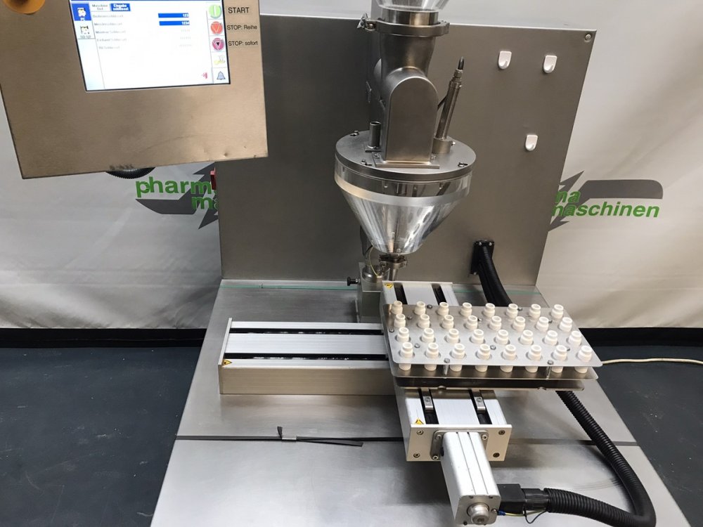 OPTIMA SD 1 1-stelliger Schneckendosierfüller mit Kreuztisch