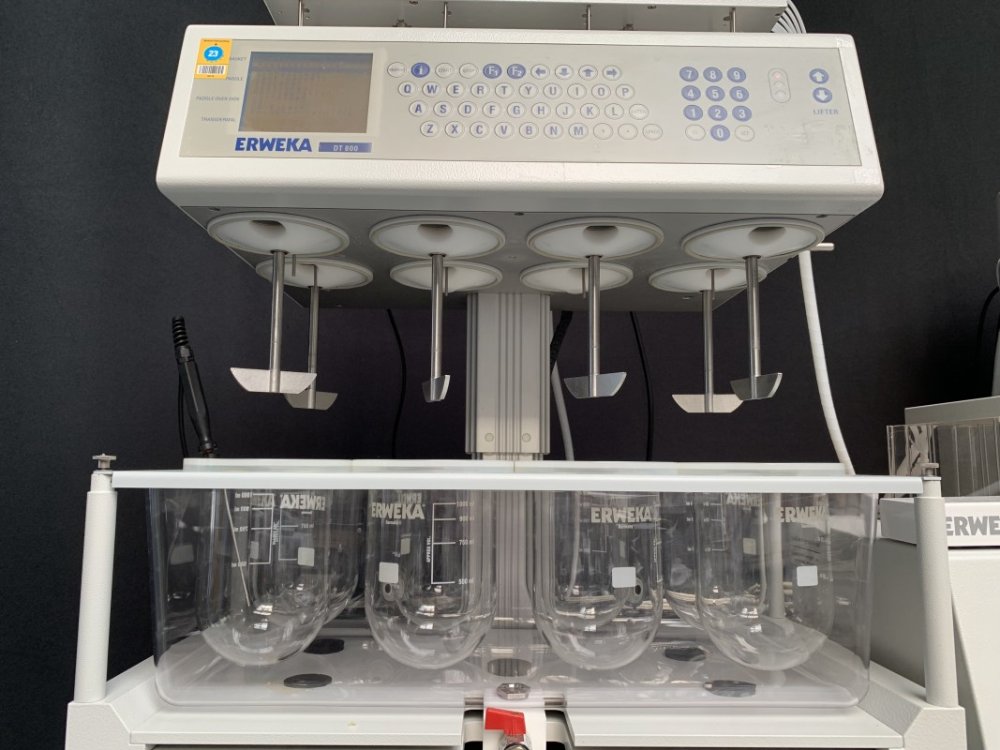 ERWEKA DT 800 LH Comprobador de disolución