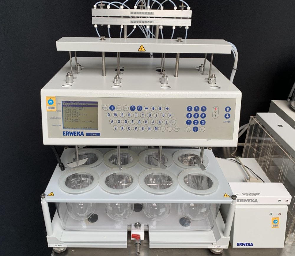 ERWEKA DT 800 LH Comprobador de disolución