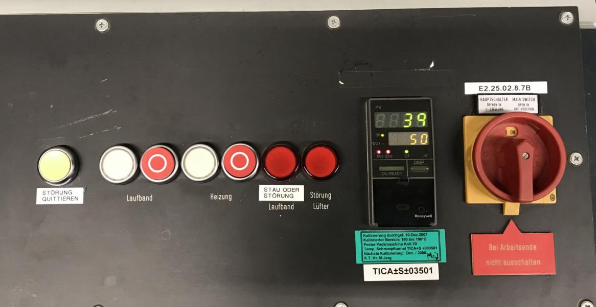 PESTER PEWOTHERM II Shrink Tunnel 