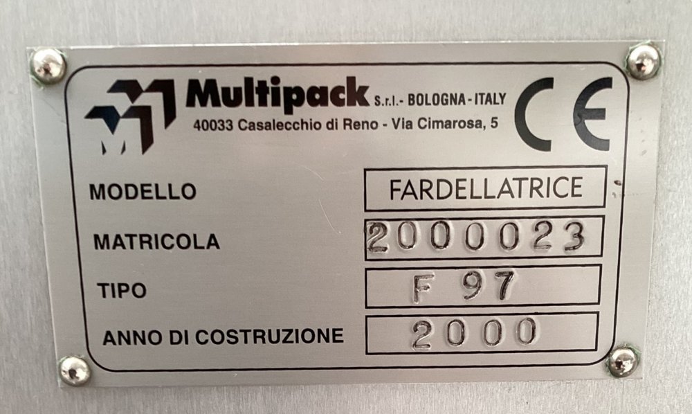 MULTIPACK F 97 Precintadora de tensado