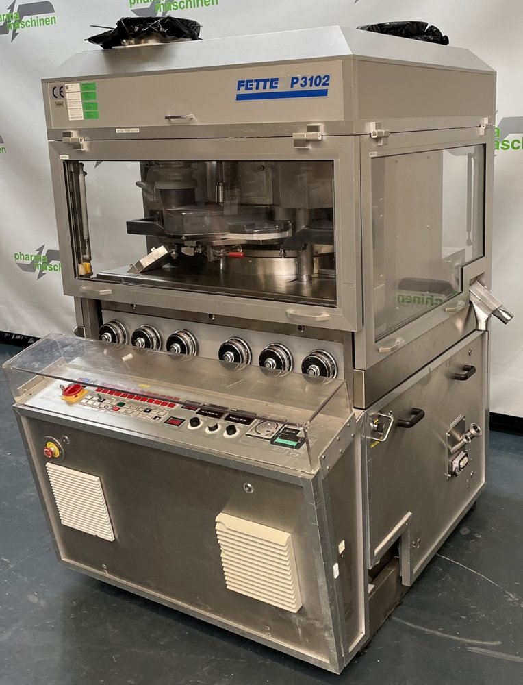 FETTE P 3102 EU-B 45 Estaciones Prensa de comprimidos de doble capa y ciclo continuo