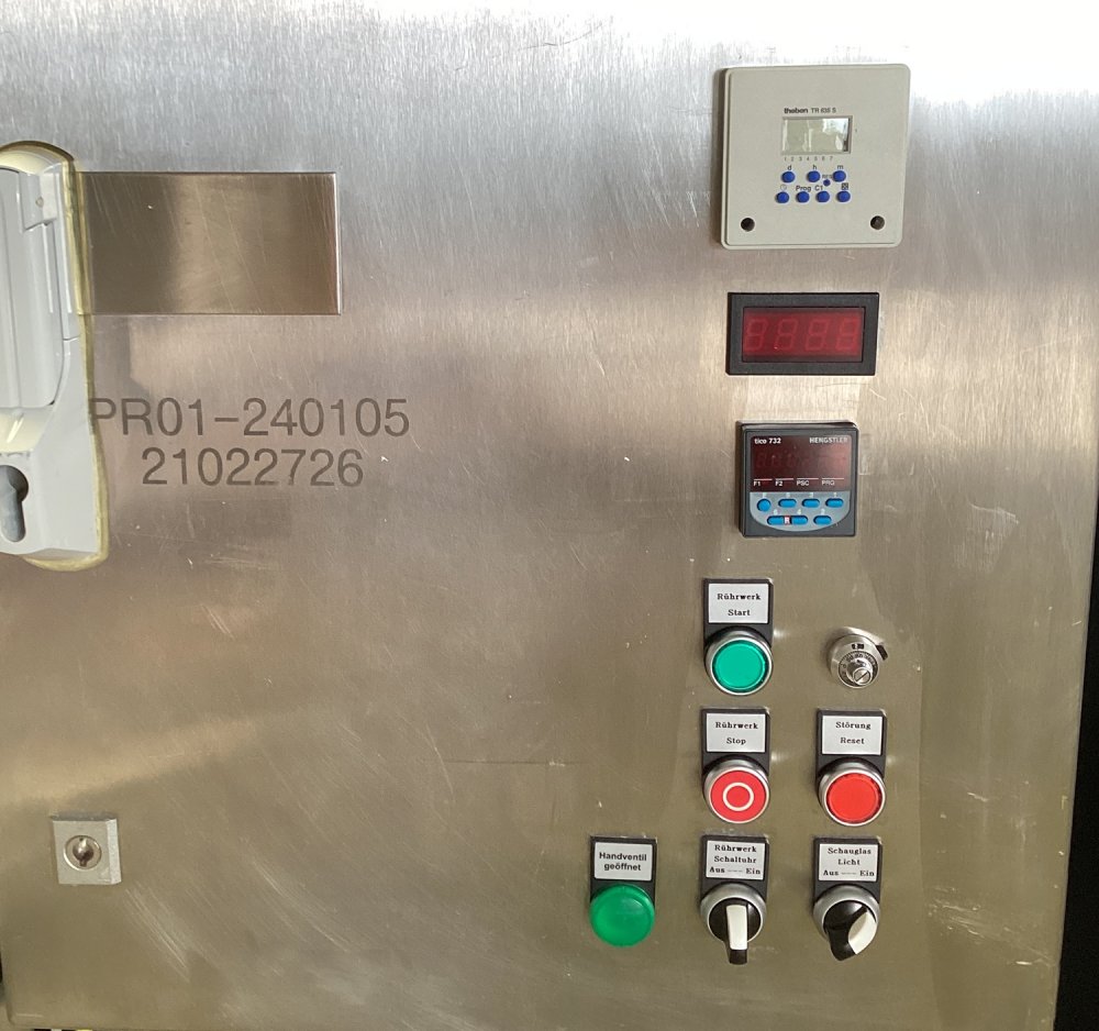 SAV 200L Mixing Tank - Mobile with insulation jacket