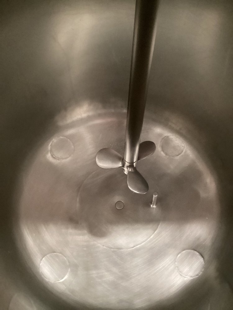 SAV Recipiente con agitador de 200 l: móvil y con camisa aislante