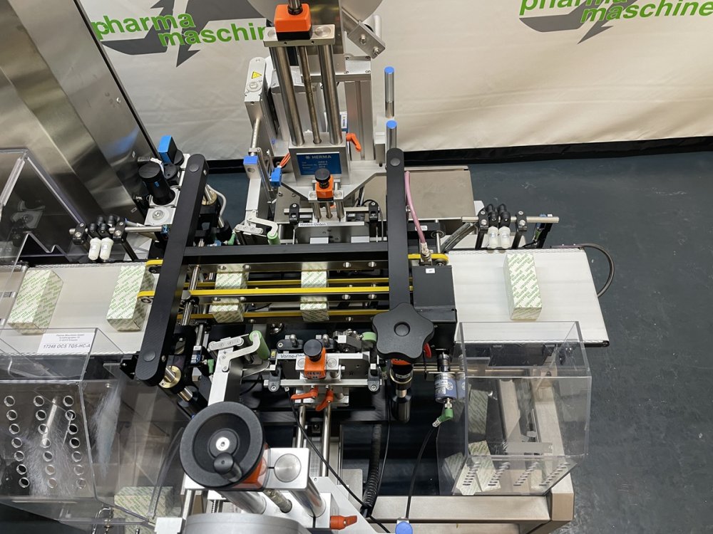 OCS TQS-HC-A Serialization, scale, temper-evident labelling for cartons