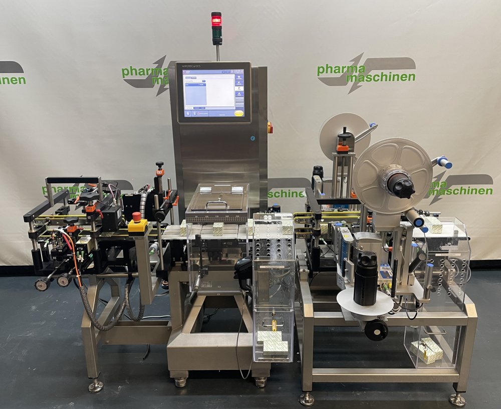 OCS TQS-HC-A Serialisierung, Waage, Temper-Evident-Etikettierung für Faltschachteln