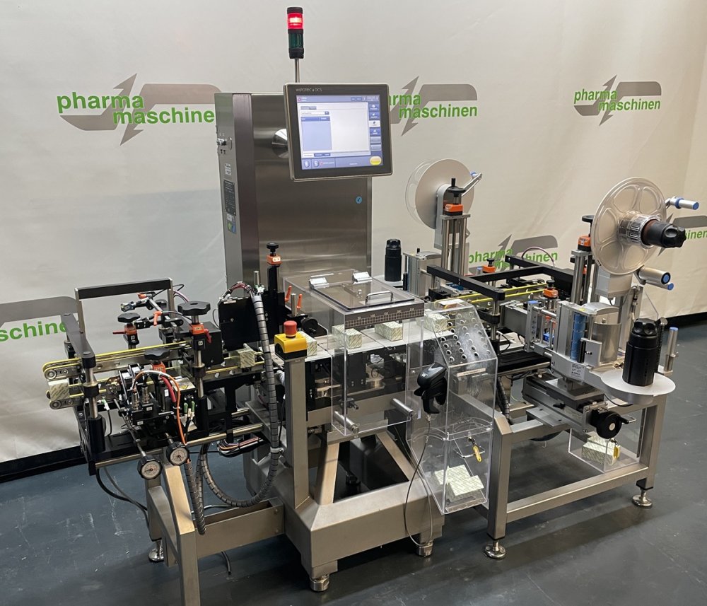 OCS TQS-HC-A Serialisierung, Waage, Temper-Evident-Etikettierung für Faltschachteln