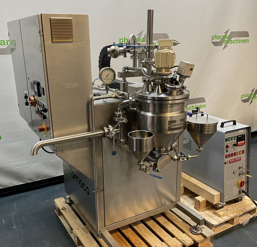 KORUMA DISHO V 100/15 Vakuum-Misch-, Dispergier- und Homogenisieranlage