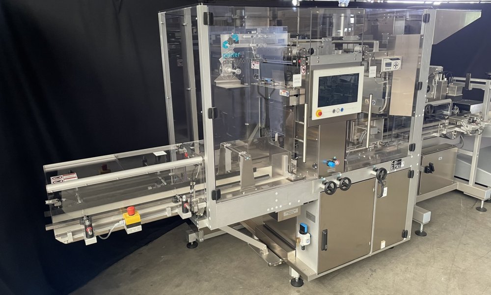 PESTER PEWOFOLD 2 cellophaneuse avec groupeuse PEWO-COLLECT