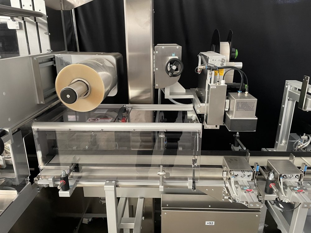 PESTER PEWOFOLD 2 cellophaneuse avec groupeuse PEWO-COLLECT