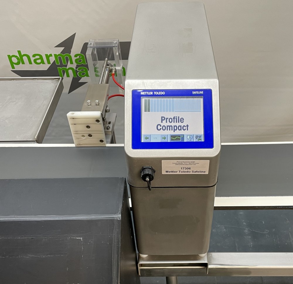 METTLER TOLEDO SAFELINE Metalldetektor mit Transportband