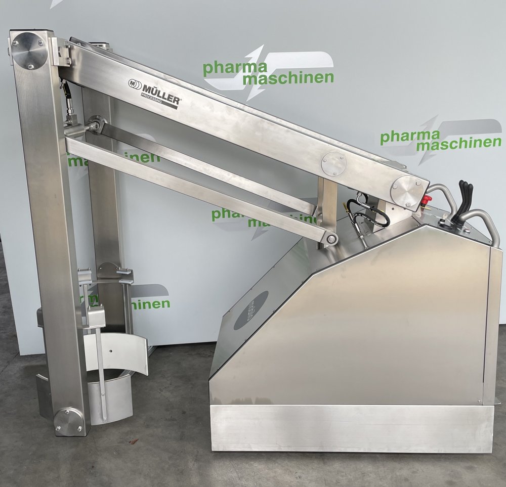 MÜLLER Processing M250 Colonne de levage mobile pour fûts jusqu'à 250 kg