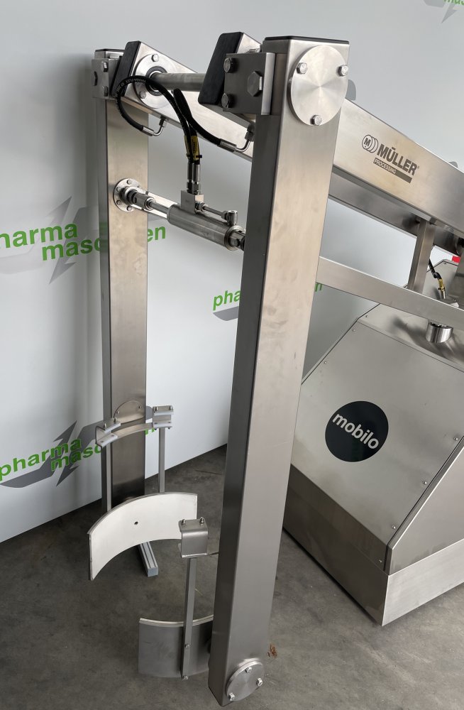 MÜLLER Processing M250 Colonne de levage mobile pour fûts jusqu'à 250 kg