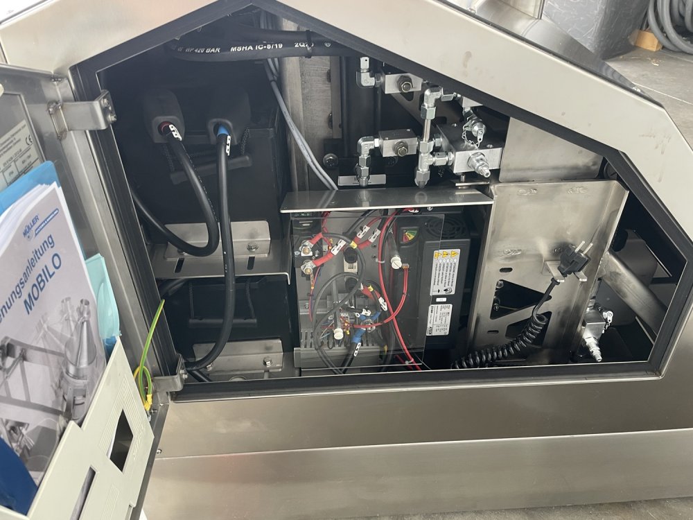 MÜLLER Processing M250 Colonne de levage mobile pour fûts jusqu'à 250 kg