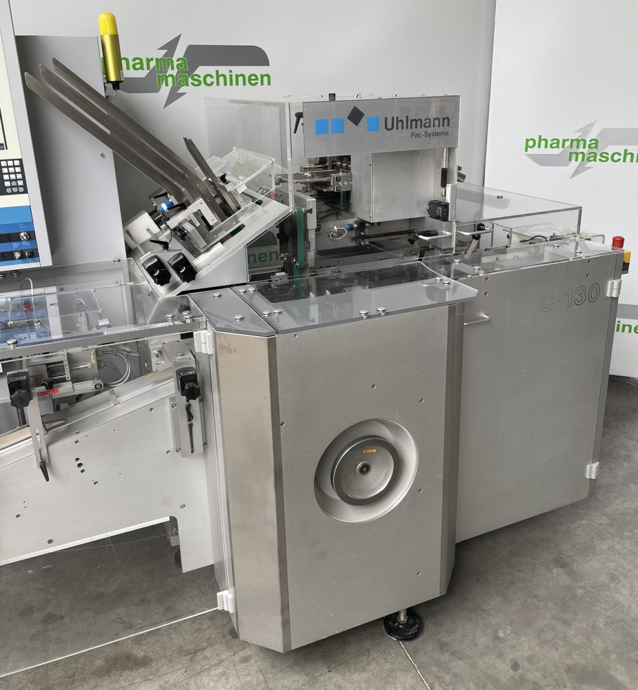UHLMANN C 130 Encajadora con alimentador de blísteres