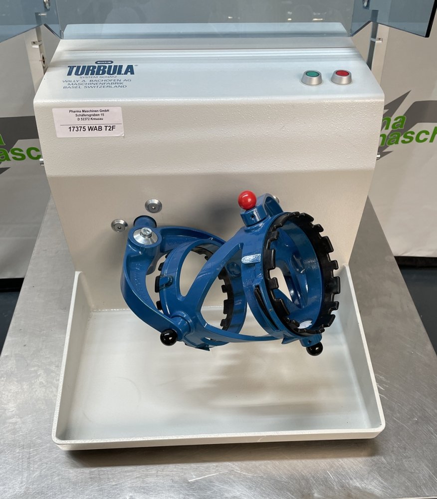 BACHOFEN TURBULA T2F Dreidimensionaler Schüttelmischer