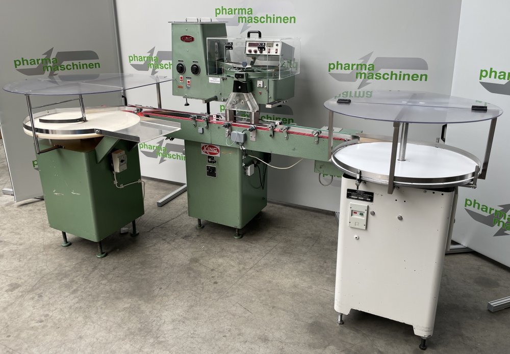 KING TB 4 mit ATLC Zähl- und Abfüllmaschine