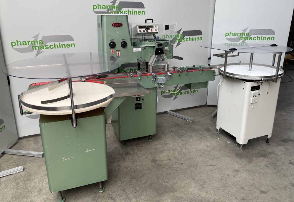 KING TB 4 mit ATLC Zähl- und Abfüllmaschine