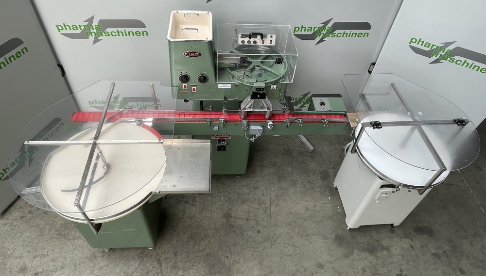 KING TB 4 mit ATLC Zähl- und Abfüllmaschine
