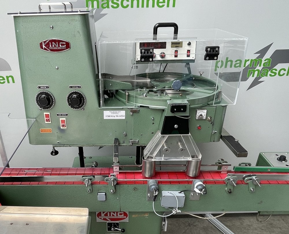 KING TB 4 mit ATLC Zähl- und Abfüllmaschine