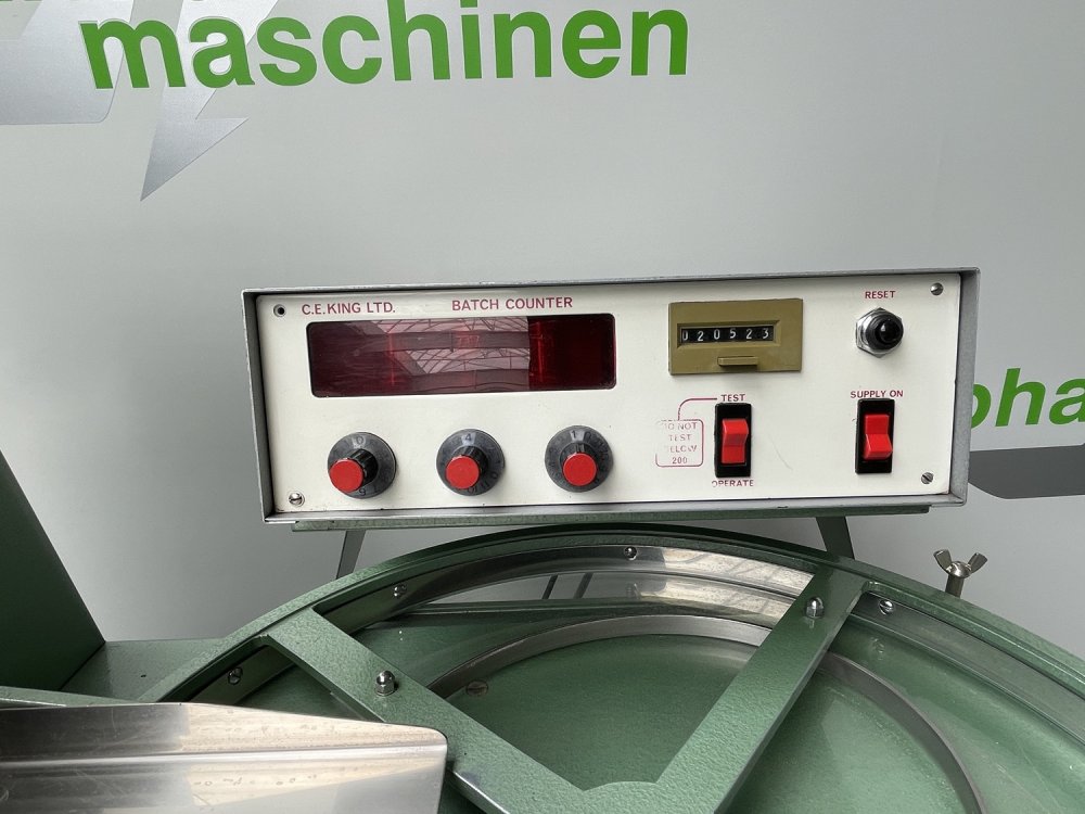 KING TB 4 mit ATLC Zähl- und Abfüllmaschine