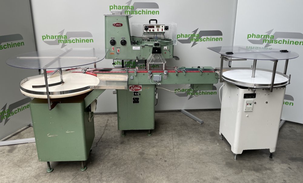 KING TB 4 mit ATLC Zähl- und Abfüllmaschine