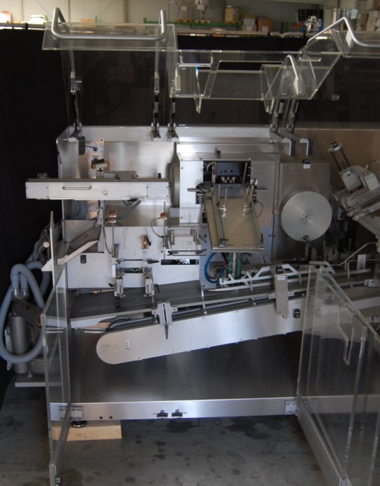 UHLMANN C 2155 Encajadora con alimentador de blísteres